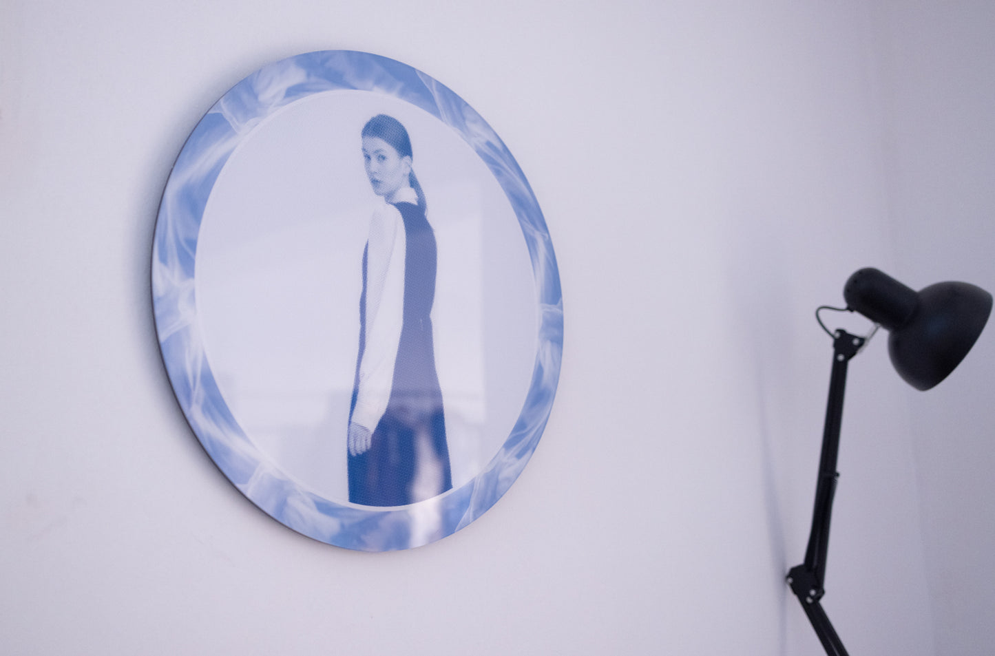 Round print on Acrylic