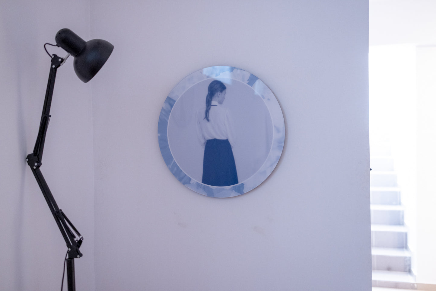 Round print on Acrylic