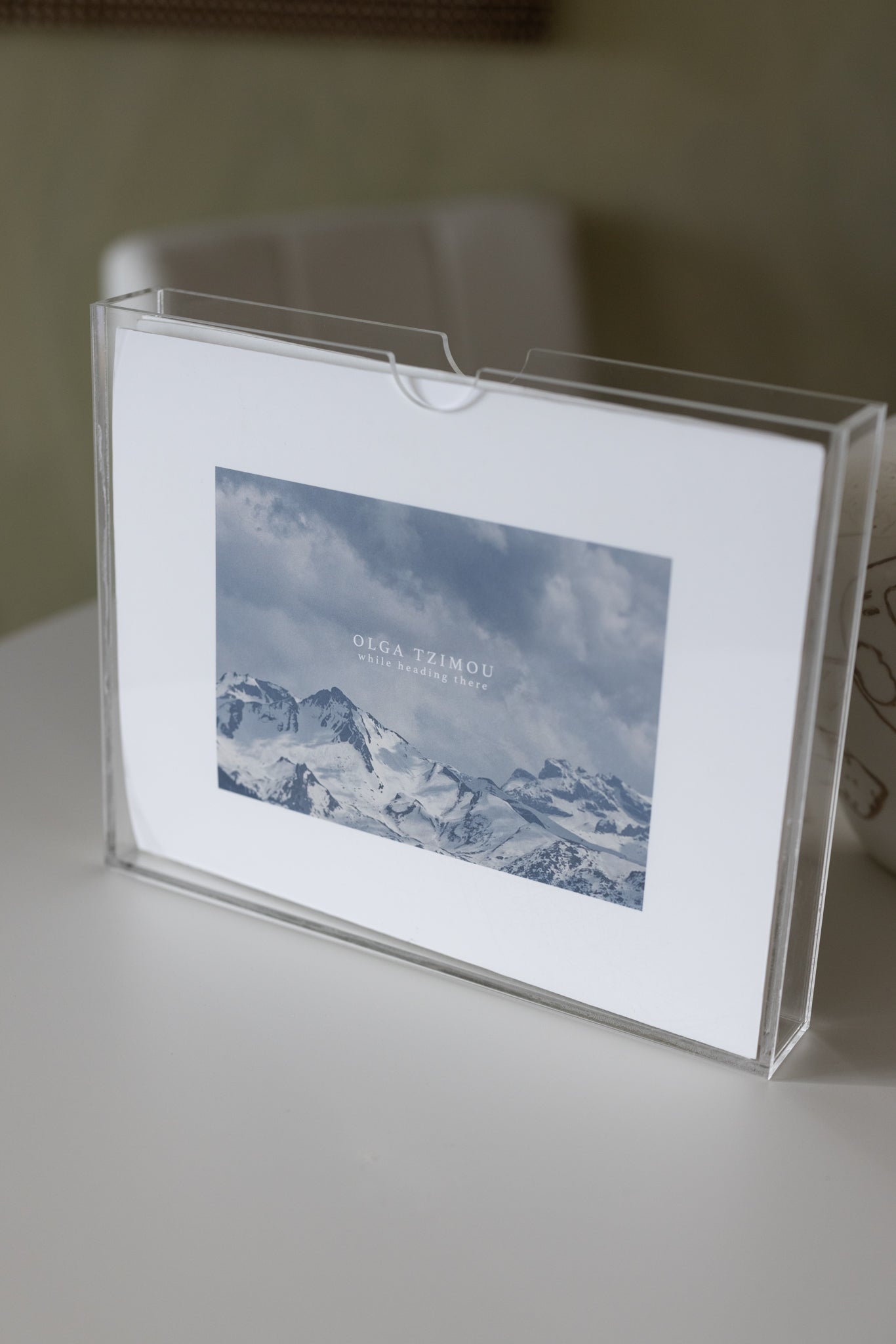 Plexiglass Slipcase with Prints