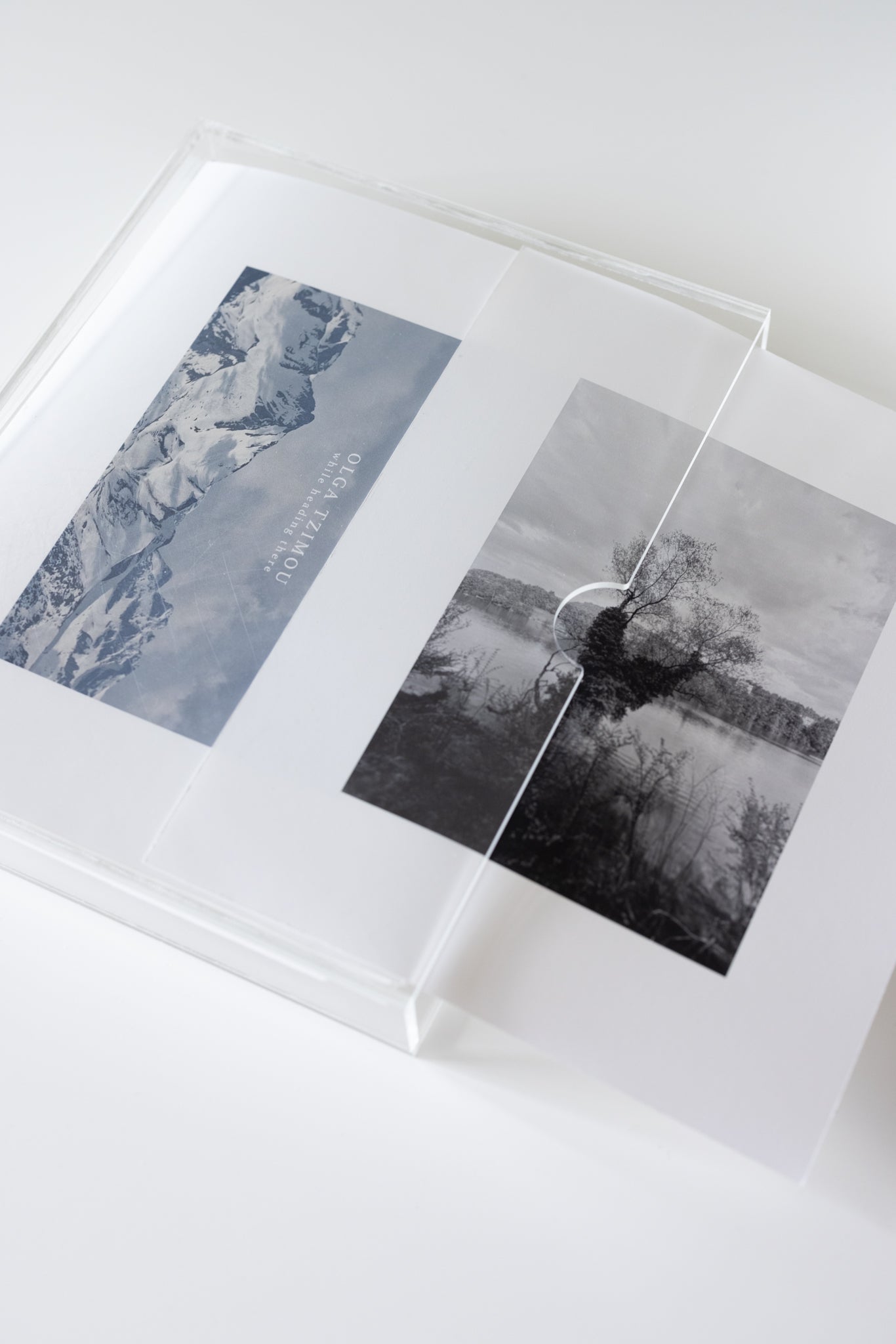 Plexiglass Slipcase with Prints